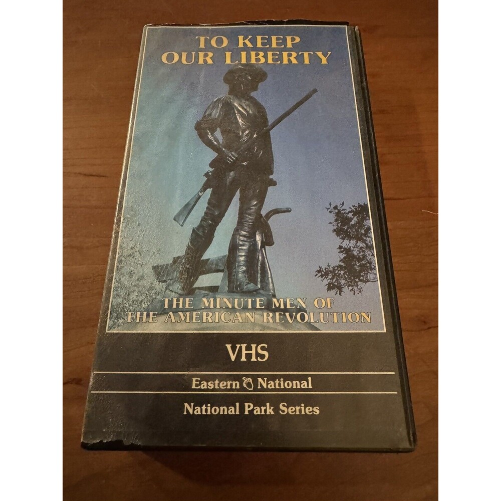 To Keep Our Liberty National Park Series VHS Tape - The Minute Men